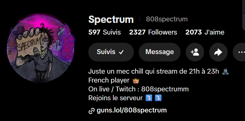 Photo de profil de Spectrum