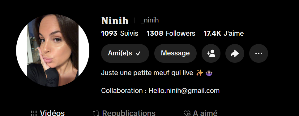 Photo de profil de Ninih