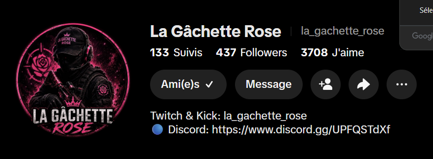 Photo de profil de La Gâchette Rose