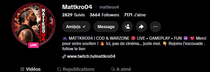 Photo de profil de Mattkro04