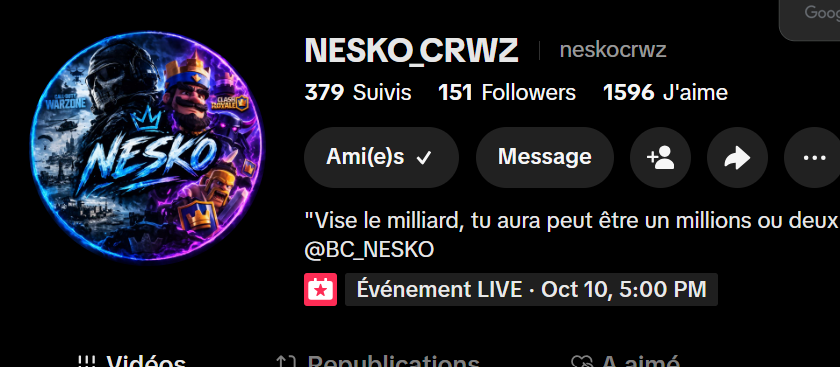 Photo de profil de NESKO CRWZ
